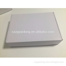 White color folding design scarves paper packaging box, clothes packaging box with logo printing